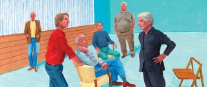 hockney painting for paper